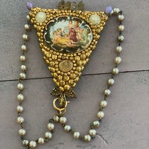 Richard Minadeo hand made signed brooch/necklace